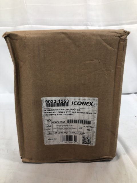 ICONEX - Sticky Media 80MM Cleaning pen included