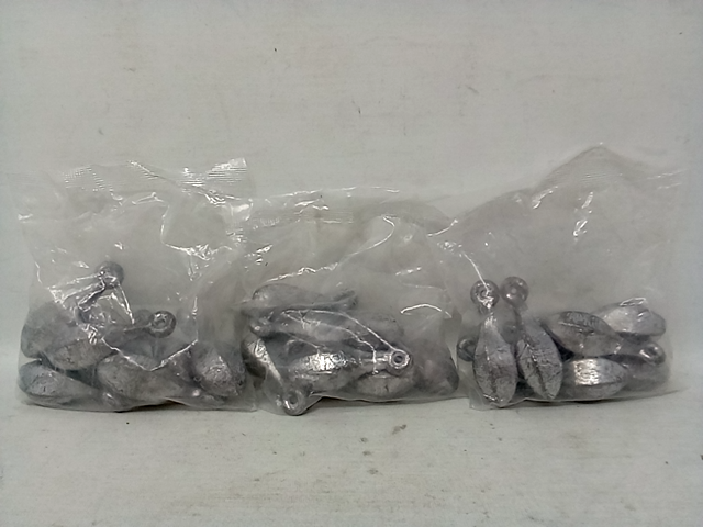 Hurricane Tackle Co.South Bend Lead Free Bank Sinkers Fishing Terminal Tackle  #