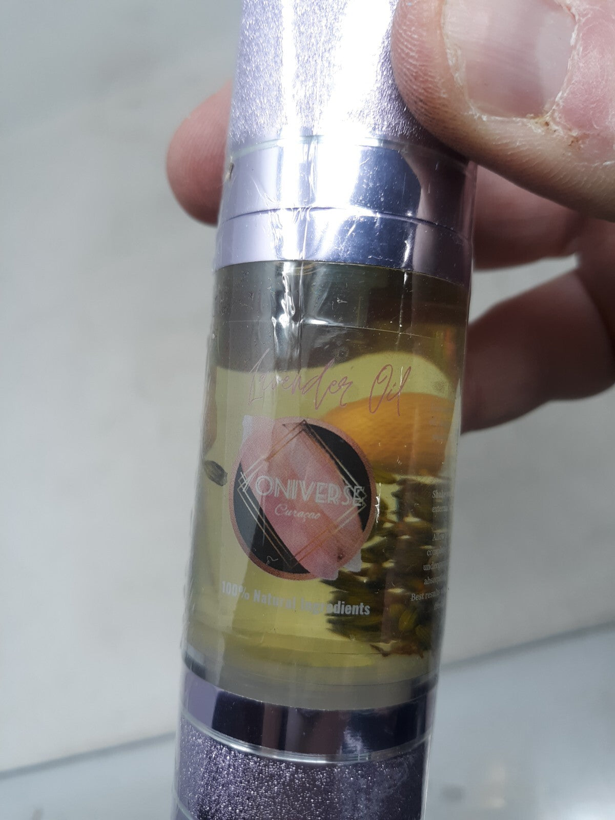 YONI Lavander Oil Personal Lubricant 1 fl oz./30ml 100% Natural Oils