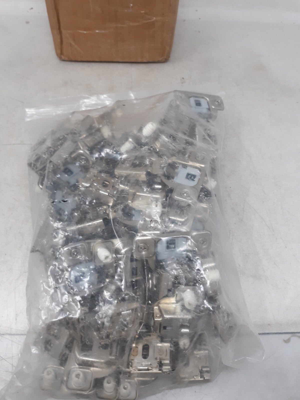 Lot of 38 - 1/2" Screw-On 105 Degree Soft Close Edge Mount Hinge