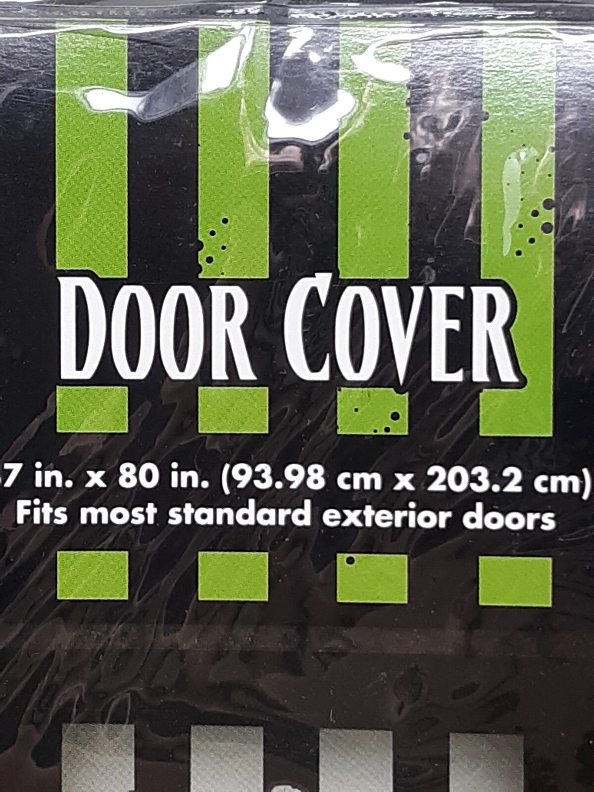 Beetlejuice Sandworm Door Cover Halloween Party Decoration Snake Monster Banner