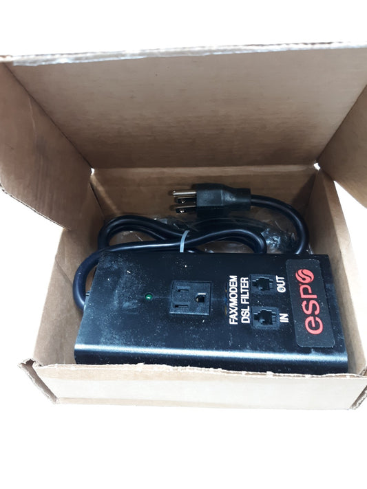 ESP MFP-1 Surge Protector Noise Filter 120 Volt / 15 Amp Single Outlet