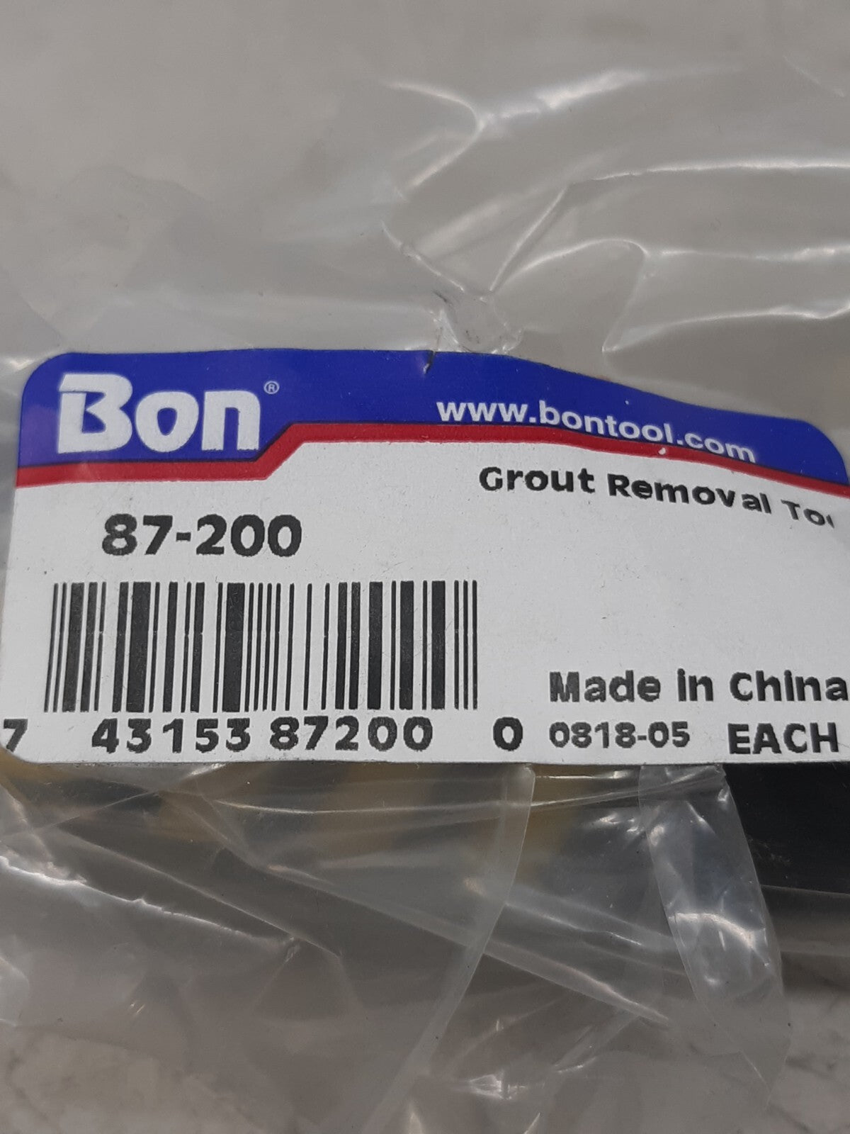 Bon Tool 87-200 Grout Removal Tool with Soft Grip Handle – Tile Repair