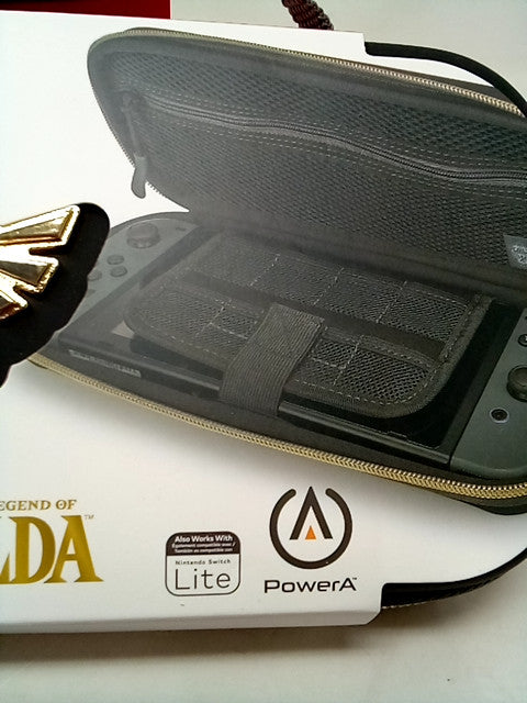 PowerA the Legend of Zelda Hylian Crest Protection Case for Nintendo Switch Game