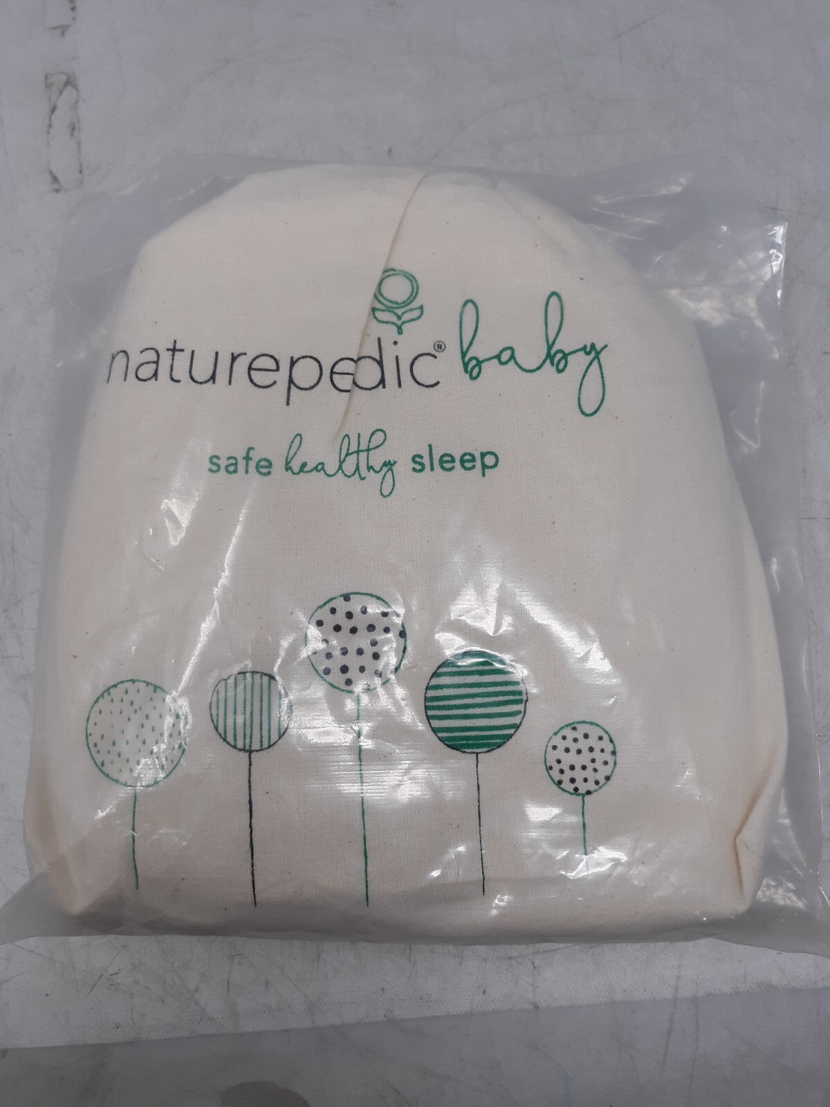 Naturepedic Organic Cotton Ivory Crib Fitted Sheet