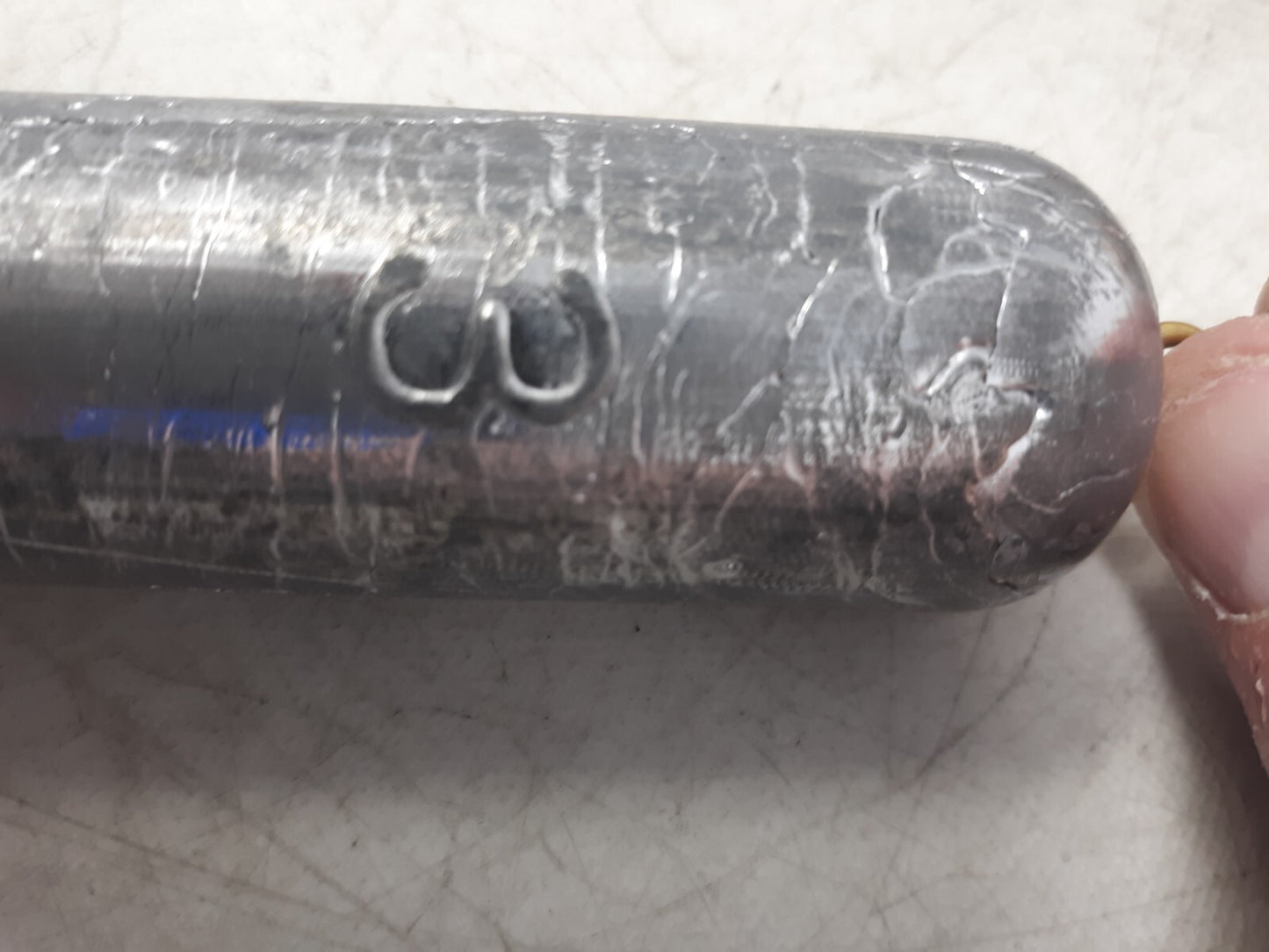 Deep Drop Fishing Weight 3 lb Cylindrical Lead Sinker