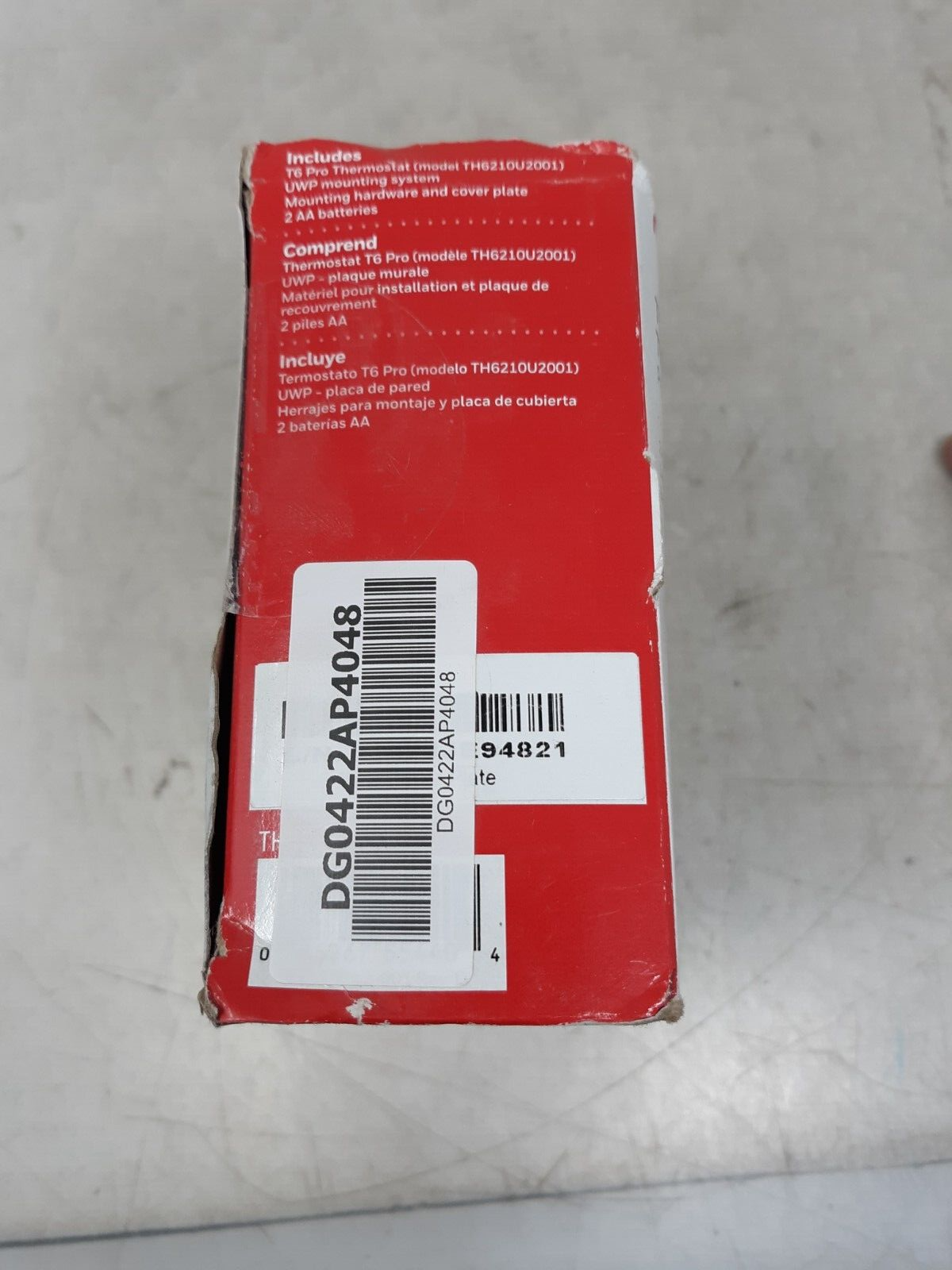 Honeywell T6 Pro Programmable Thermostat (TH6210U2001/U)