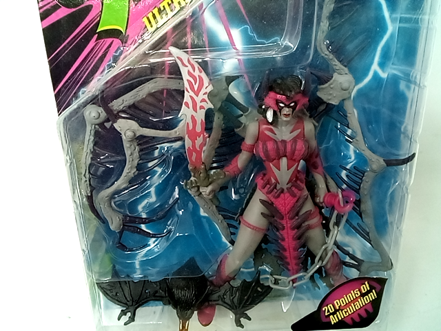 Spawn Ultra Action Figures Widow Maker Red/Black Varient