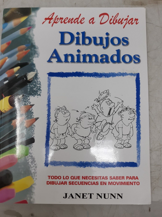 Aprende a Dibujar Dibujos Animados by Janet Nunn | Spanish Drawing Guide