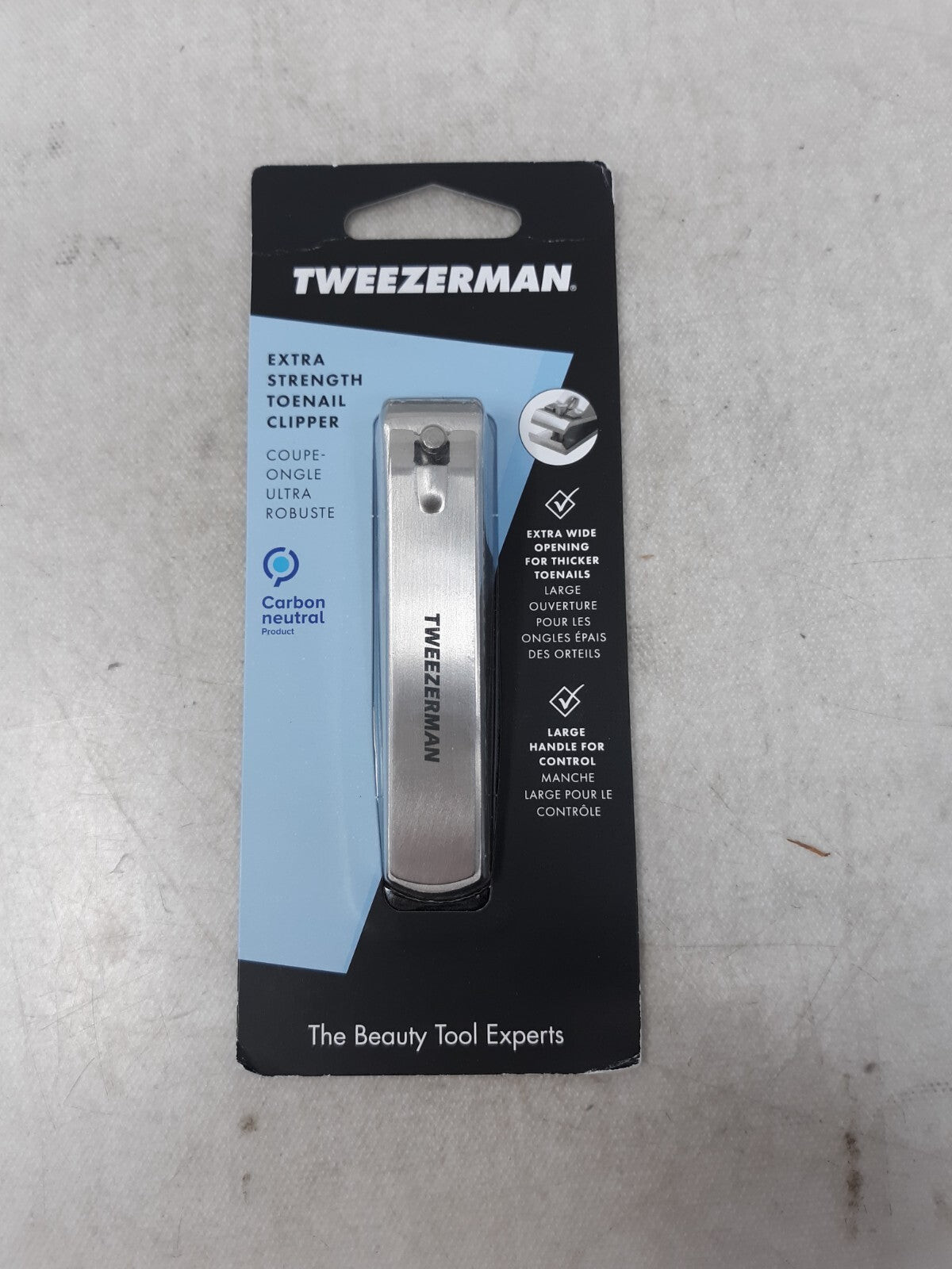 Tweezerman Extra Strength Toenail Clipper Stainless Steel