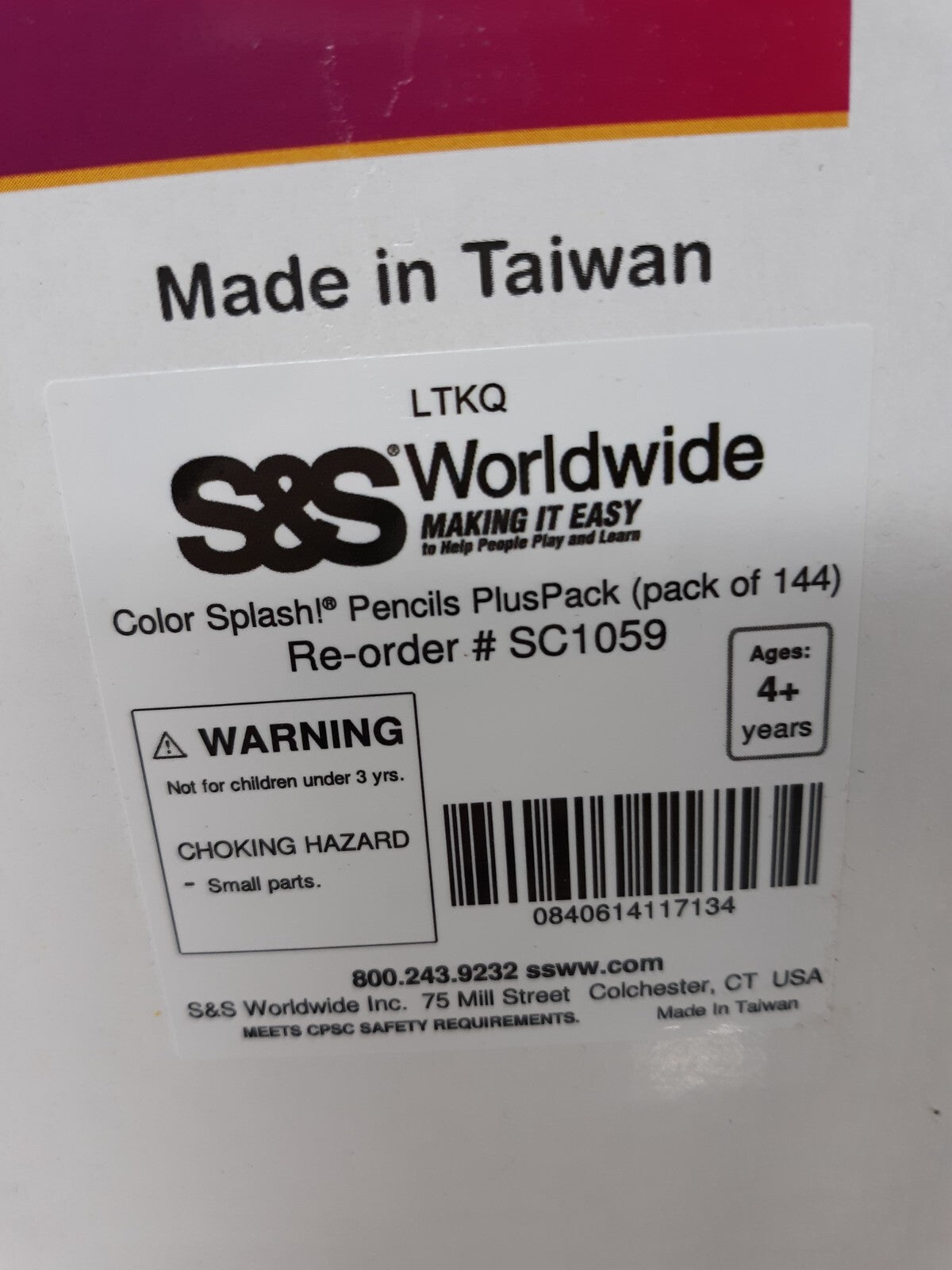 Color Splash! Pencils PlusPack - Box of 144 #2 Pencils