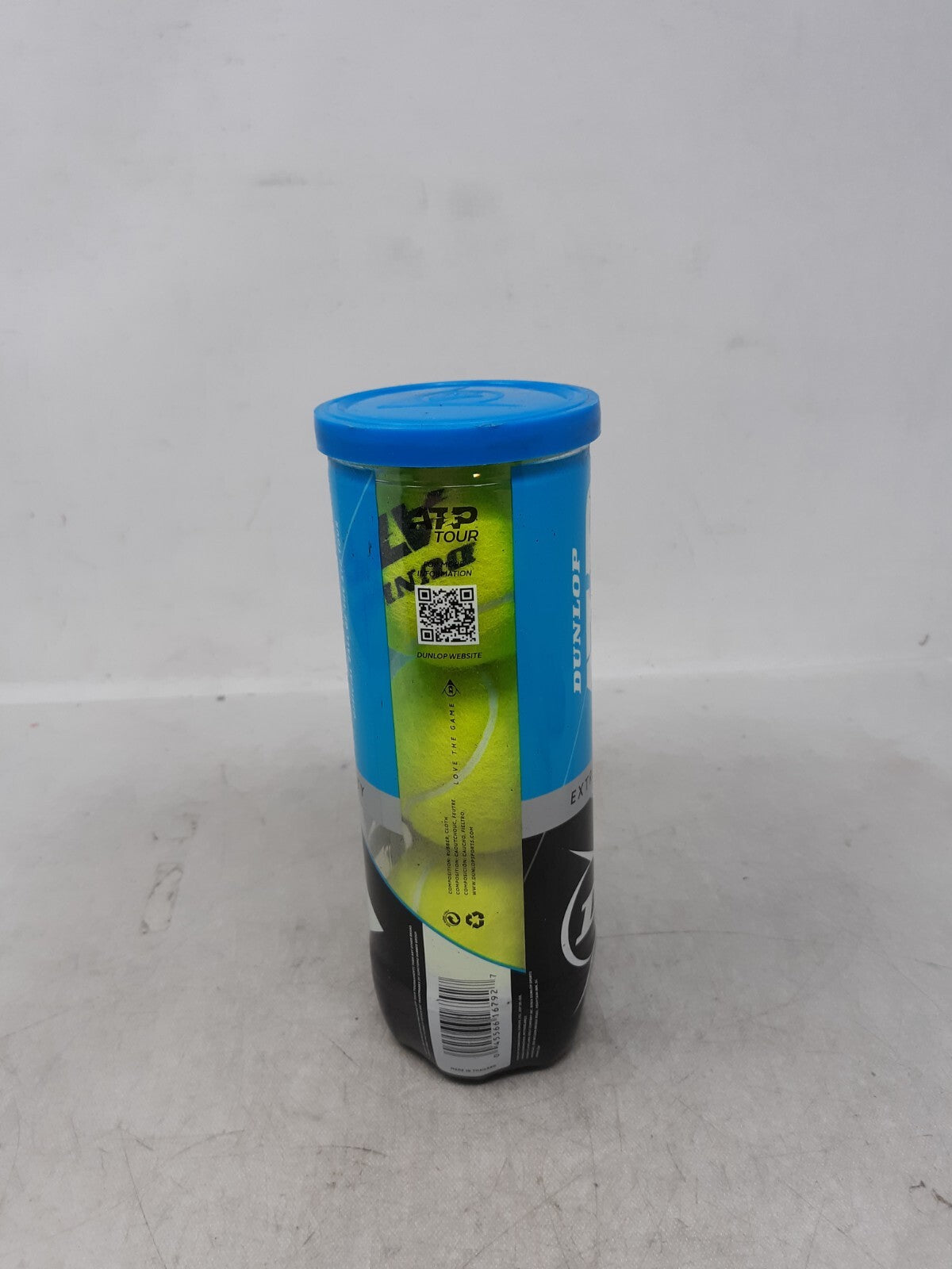 Dunlop ATP Extra Duty Tennis Balls Hard Court Can of 3