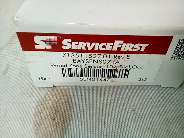 Service first wired zone sensor baysens074a