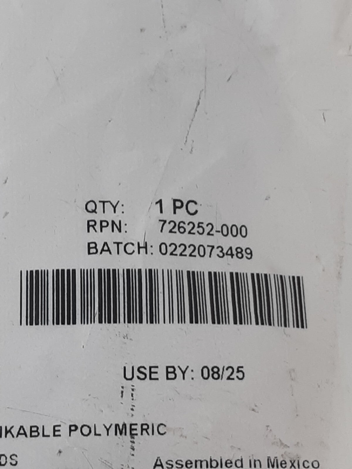 TE 202D242-4/86-0 cable boot