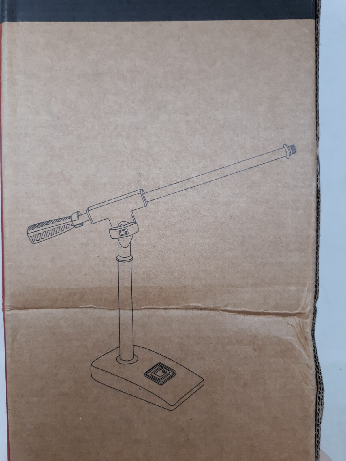 Gator Frameworks Short Weighted Base Microphone - Black (GFW-MIC-0821)