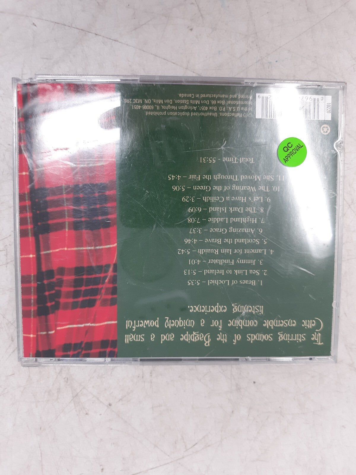 Bagpipe Classics – A.C. Roberts (CD, Reflections, Traditional Scottish Music)