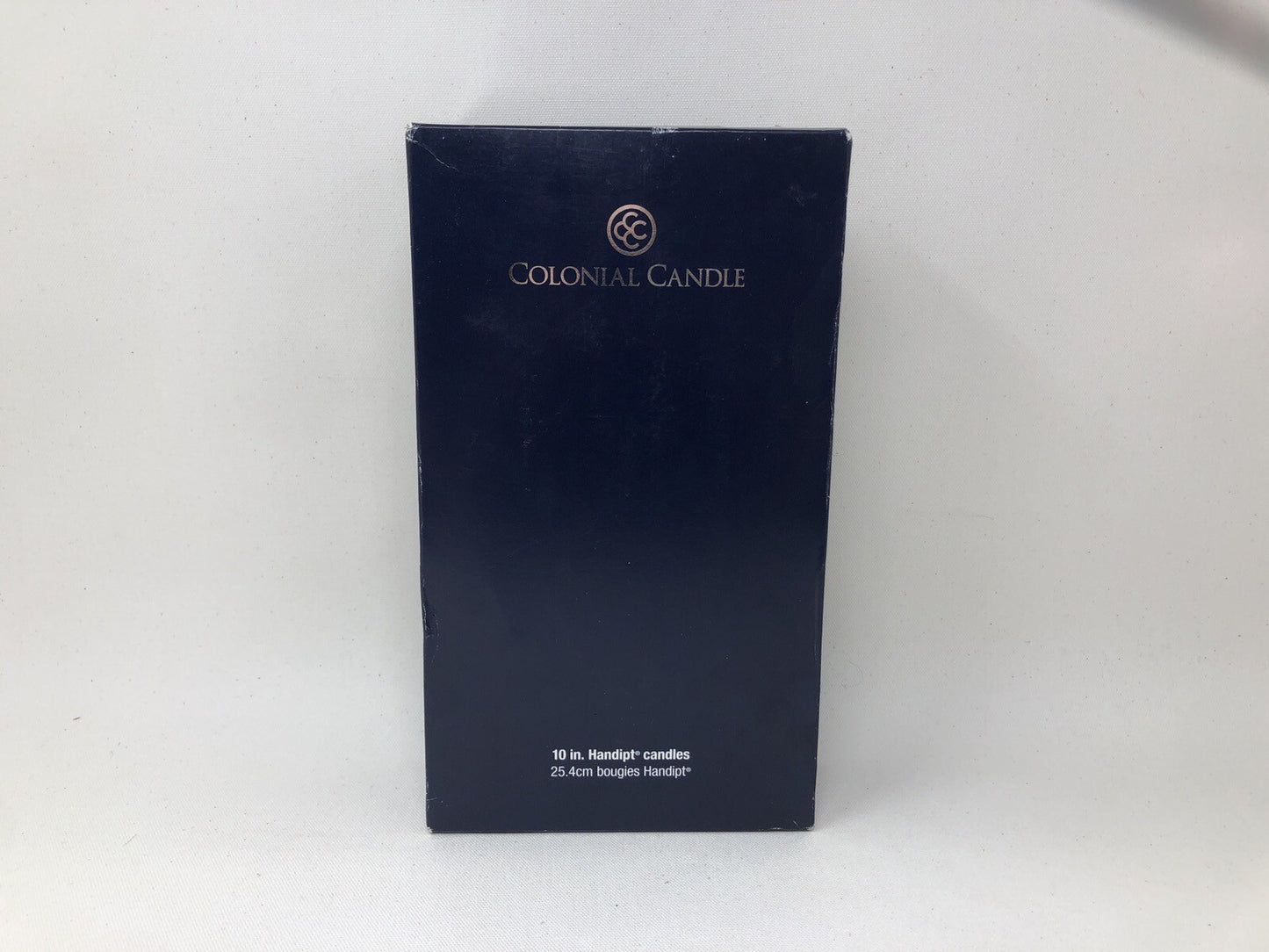 Colonial candle 10" handipt candles, item #naa10 , 12 per box Evergreen