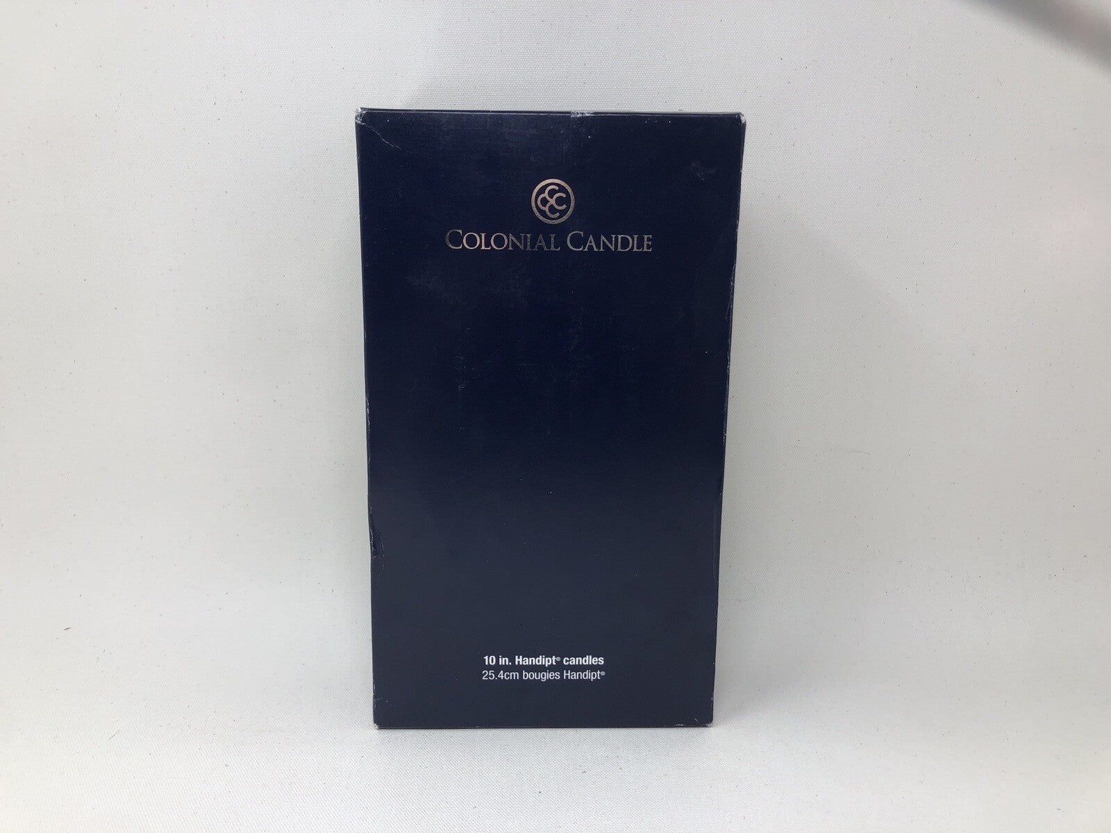 Colonial candle 10" handipt candles, item #naa10 , 12 per box Evergreen