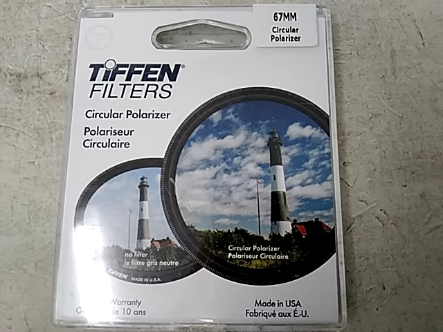 Tiffen 67mm Circular Polarising Filter 114002 67mm, 49687