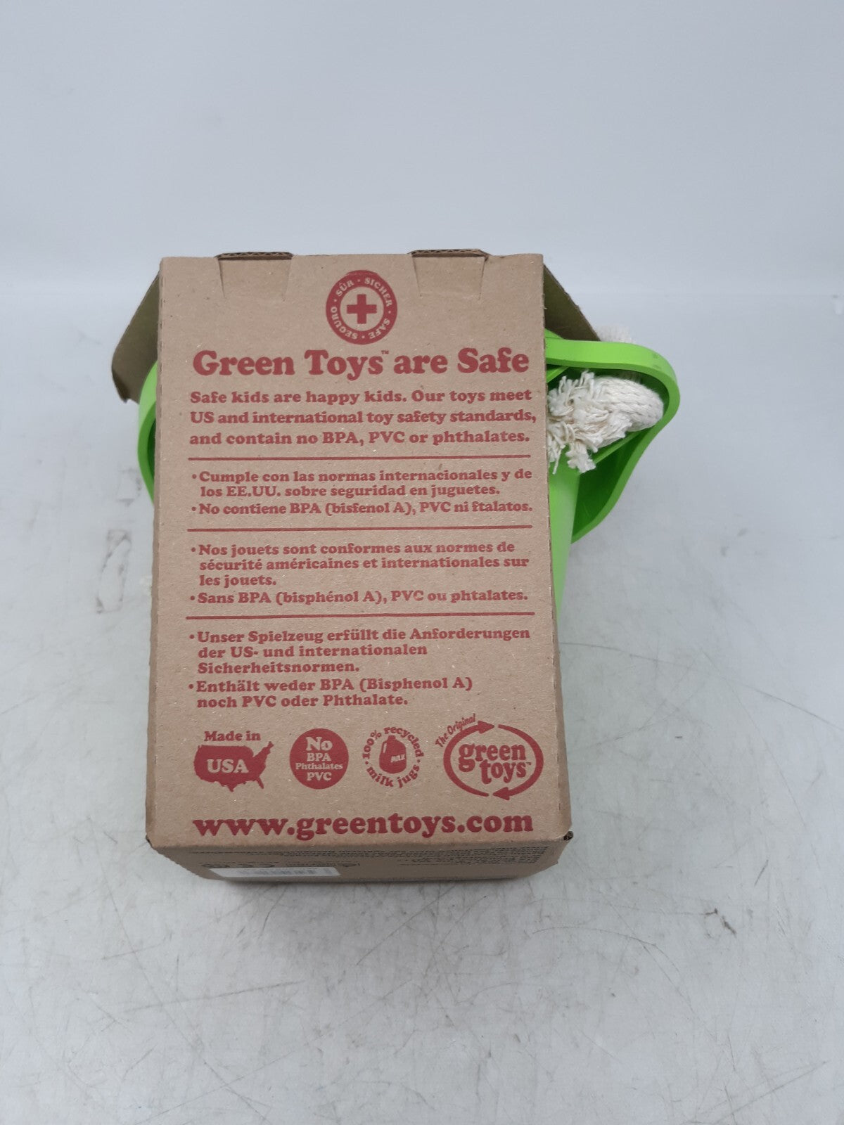 Green Toys Sand Play Set – 4-Piece Eco-Friendly Beach Toy