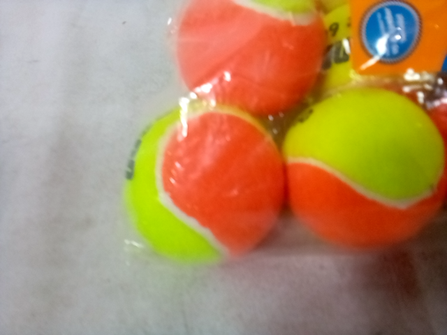 Penn QST 60 Tennis Balls - Youth Felt Orange Tennis Balls for Beginners, 12 Ball