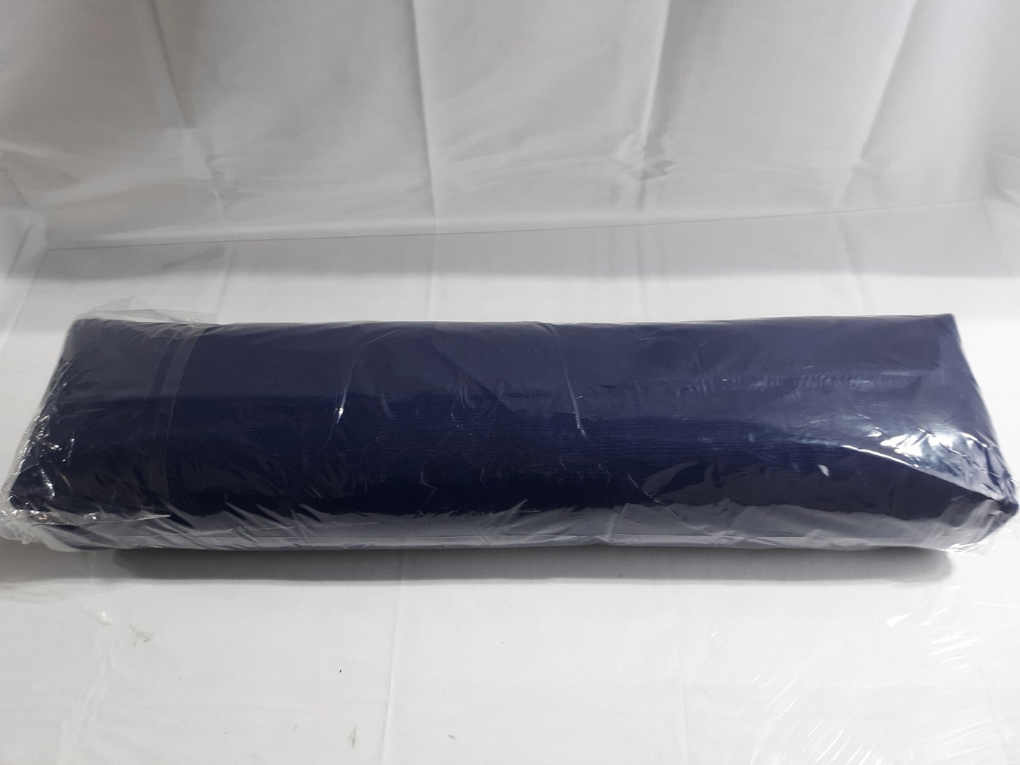 Yoga Bolster Rectangular Meditation Pillow 25" x 3" x 6" - Dark Blue