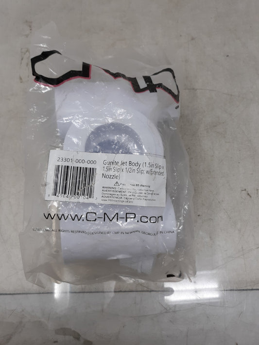 CMP 23301-000-000 GUNITE JET BODY, 1.5" SLIP x 1.5" SLIP x 1/2" SLIP