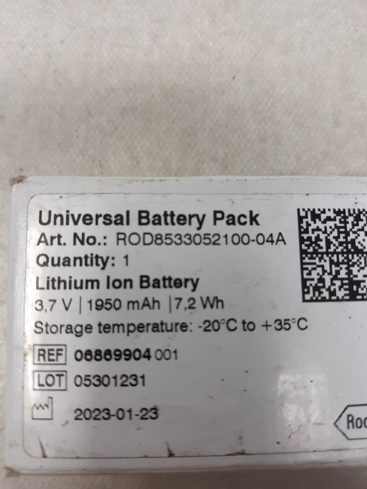 Universal Battery Pack ROD8533052100-04A