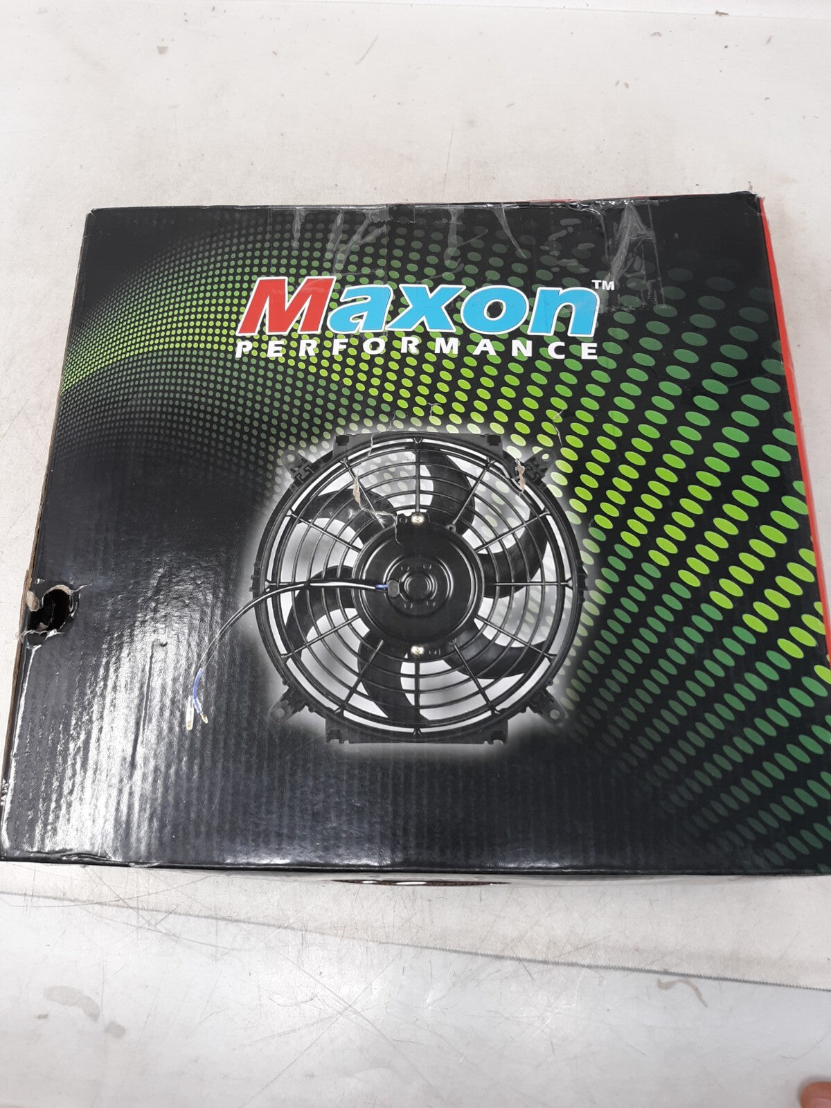 MAXON PERFORMANCE F17502-10-BK Universal Push Pull Electric Radiator Cooling Fan