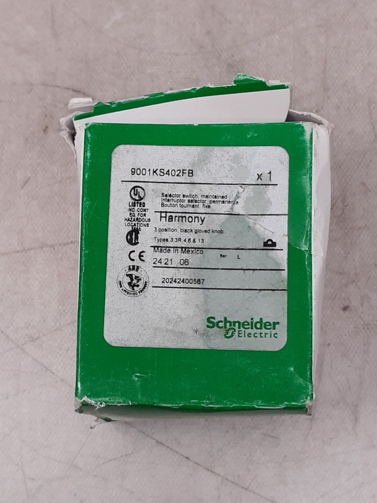 SCHNEIDER ELECTRIC 9001KS73FB / 9001KS73FB