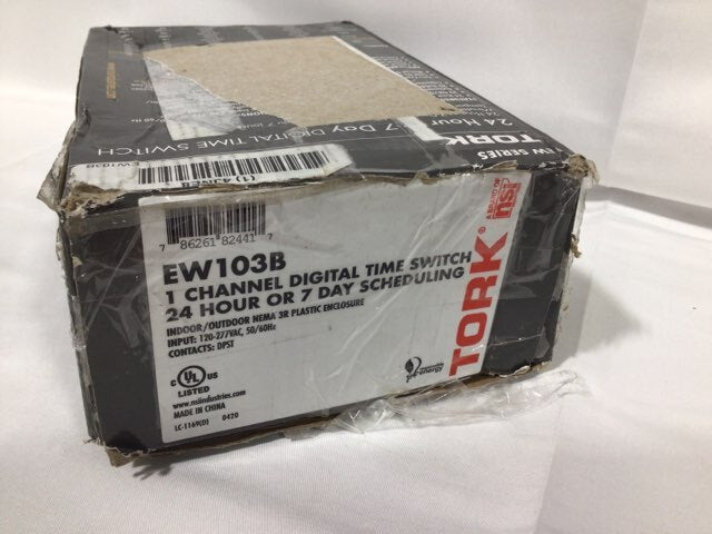 Tork EW103B Indoor/Outdoor Digital Time Switch 24h 7d