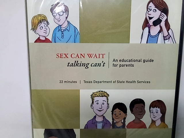 S*x Can Wait Talking Can't DVD, An Educational Guide for Parents