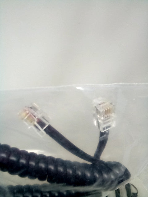 Adamax 7ft Telephone Handset Cords 5/pk