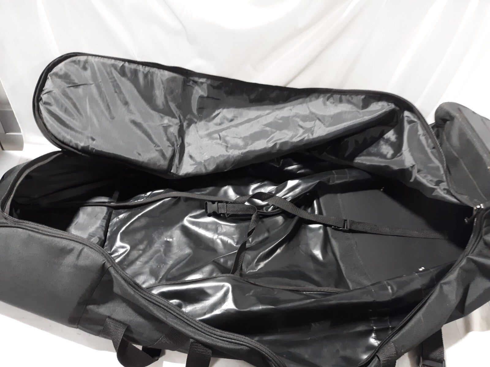 Himal Rolling Tactical Duffle Bag - Heavy-Duty Travel Gear Bag with Wheels, Blk