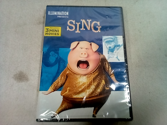 Universal Studios Home Entertainment Sing (DVD) - Rated PG, Includes 3 Mini Movi