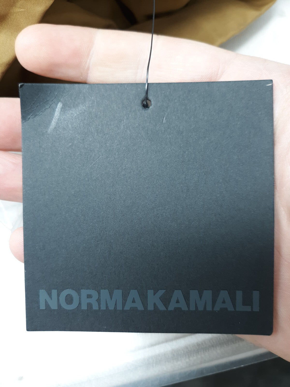 Light Brown/Nude Norma Kamali Sleeping Bag W/ Drawstrings M/L