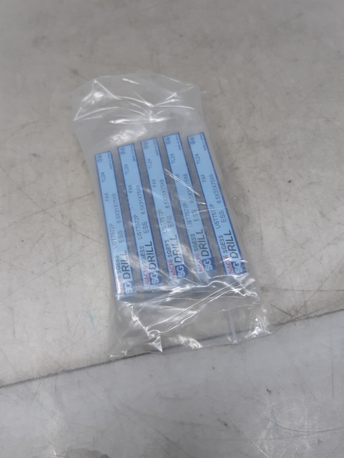 NACHI SGESS LIST7572P 6.5mm DRILL 10 PCS