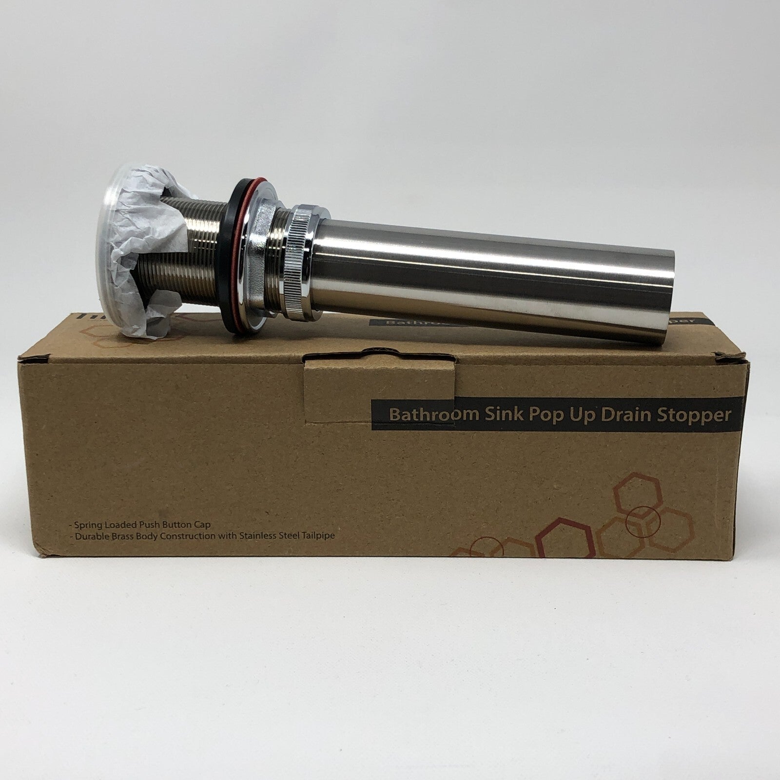 Luxier Bathroom Sink Pop Up Drain Stopper-DS05-TB-V