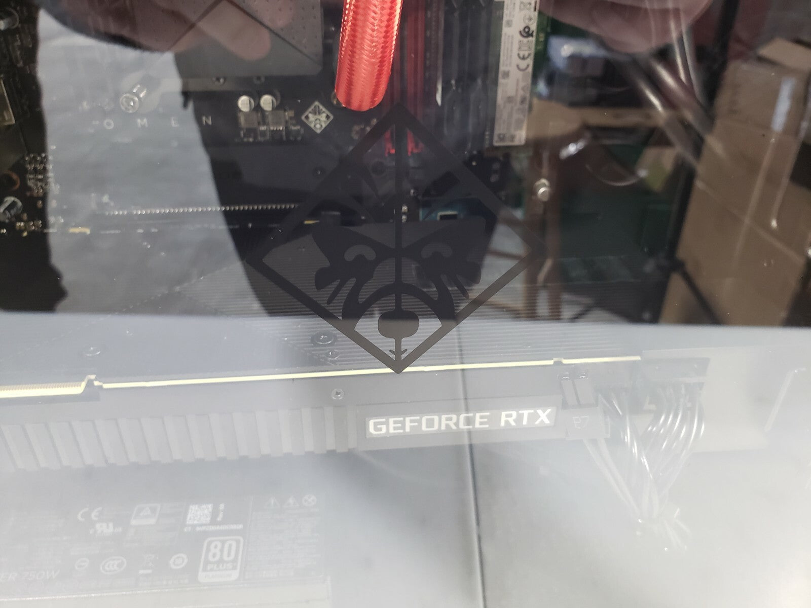 HP - Omen obelisk gaming Desktop computer model 2M09462Q4X Intel i9