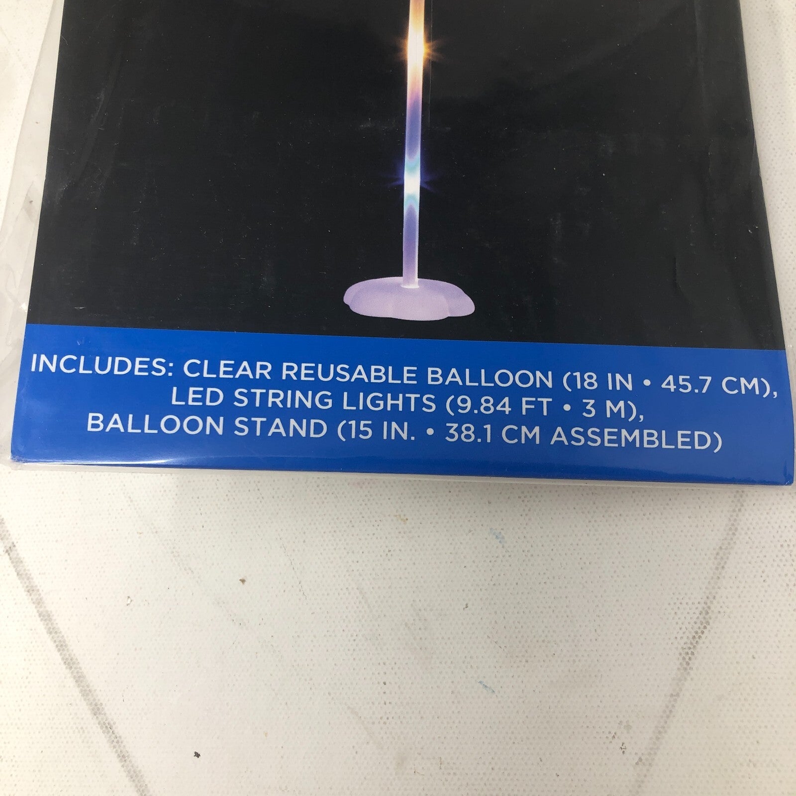 3,2,1 Party LED Balloon Kit- 4 Pack