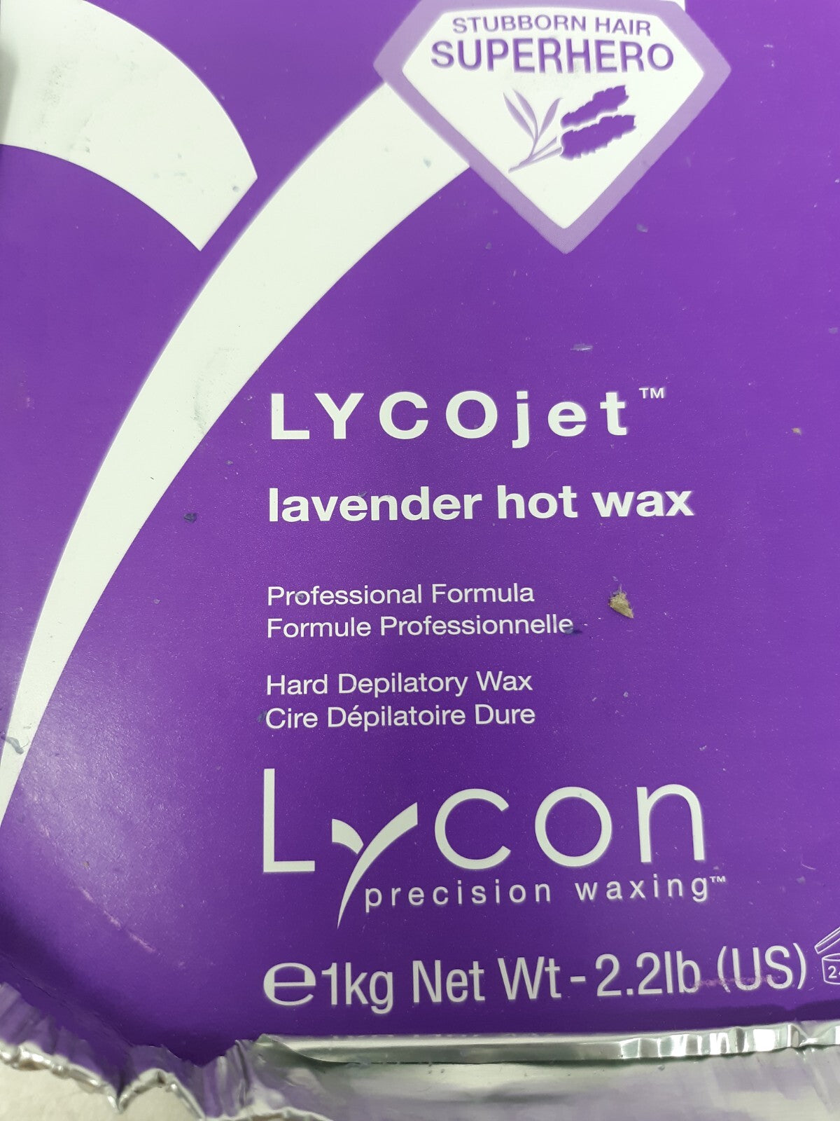 Lycon Wax ~ LYCOJET LAVENDER 1kg / 35oz