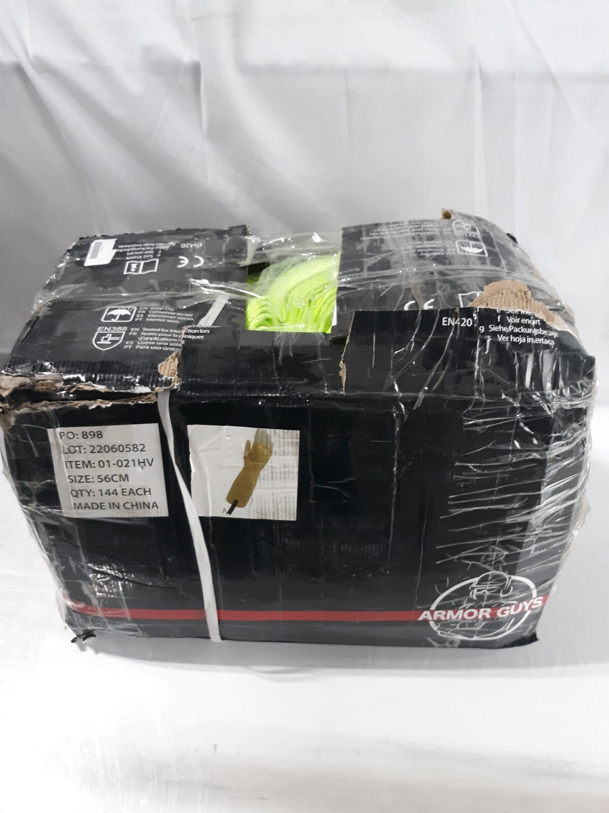 Lot of 6 Armor Guys 01-021 Taeki5 A4 Sleeve with Finger Tracks Thumb Hole 24pcs