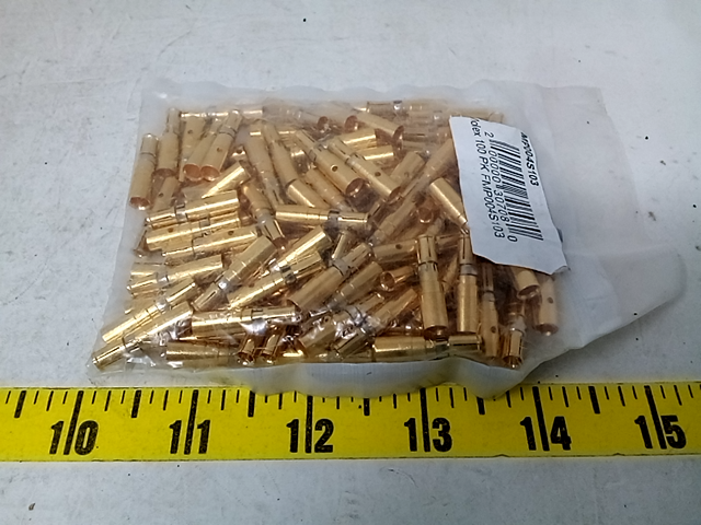 Molex FCT High Power Contact, Female, Straight, Crimp, 8-10 AWG - 100 count