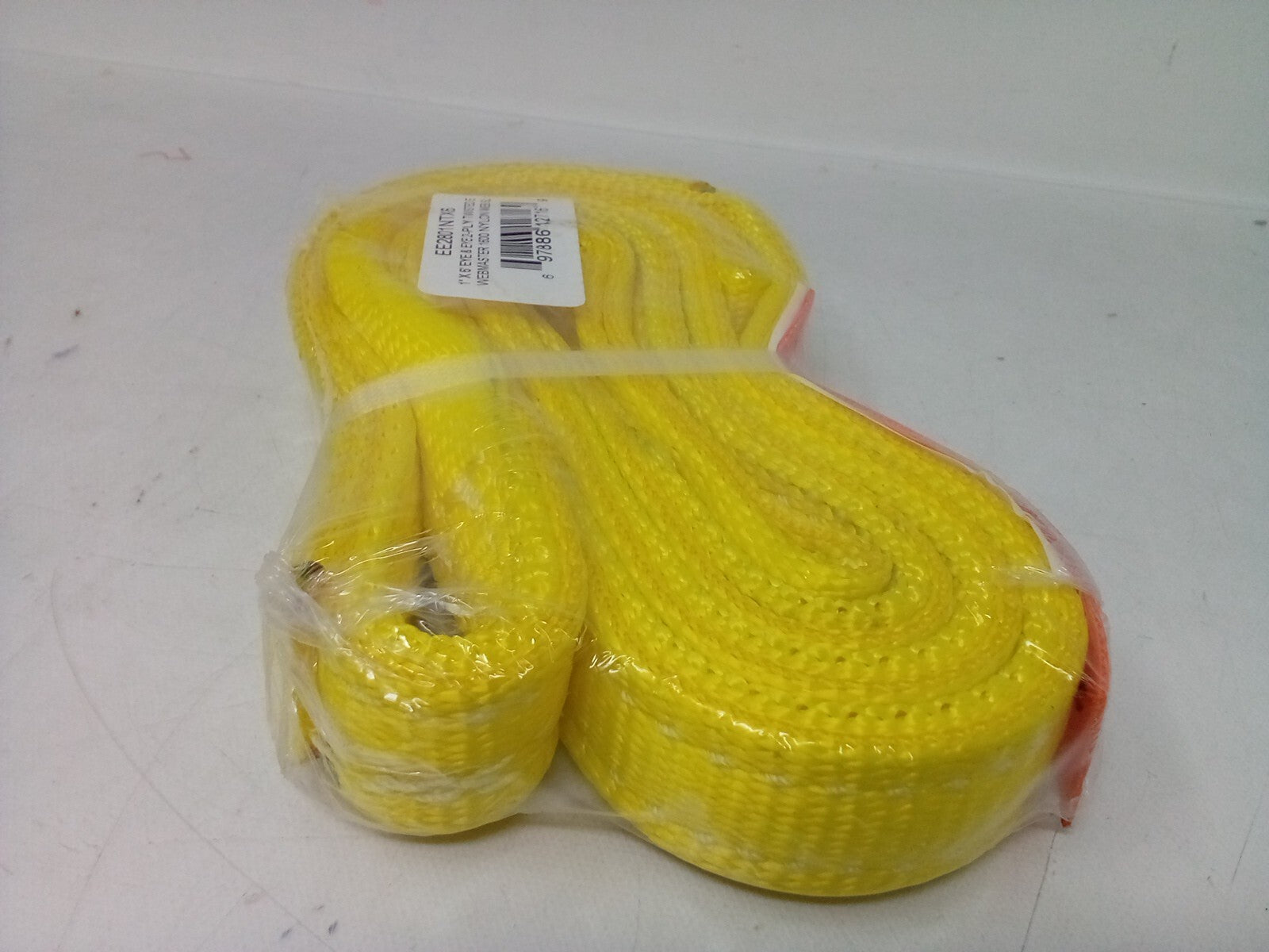 Webmaster EE2801NTX6 1" x 6' Eye & Eye 2-Ply Twisted Nylon Web Sling - 1600 lbs