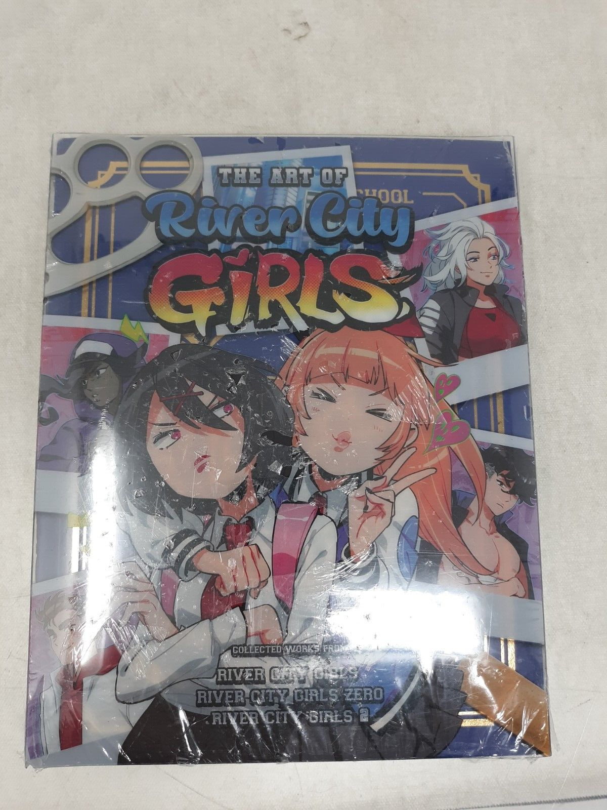 The Art of River City Girls Hardcover Book Collector's Edition Limited Run Games