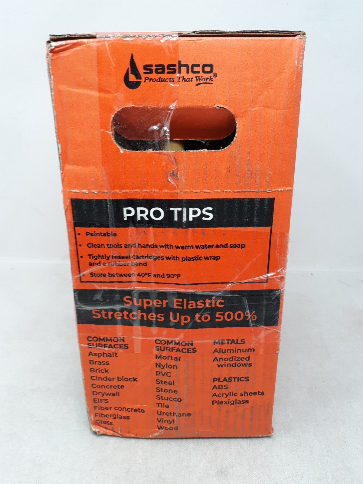 Pack of 12 Sashco - BIG-P-TA-12 Acrylic Latex High Performance Caulking
