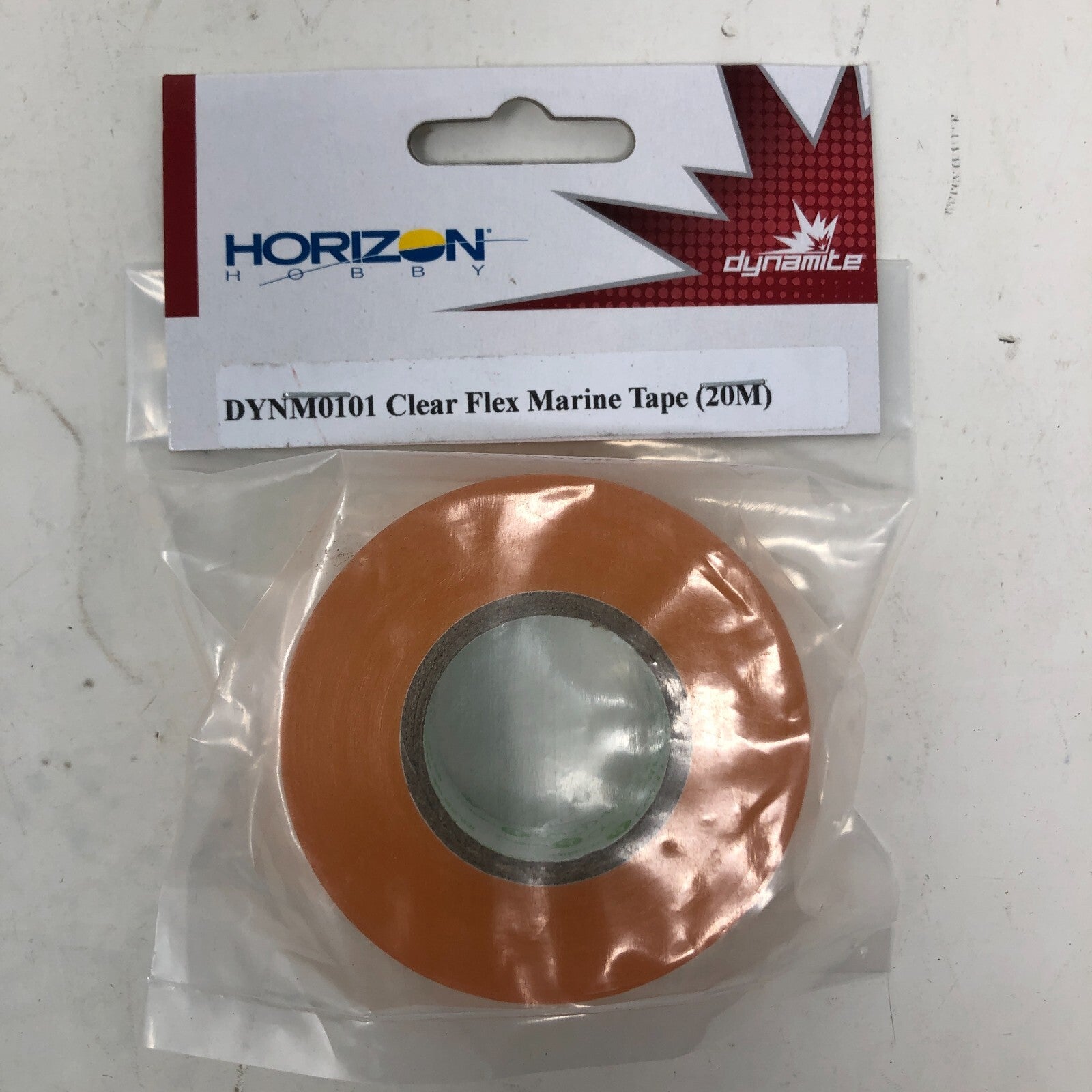 Dynamite Horizon Hobby DYNM0101 Clear Flex Marine Tape (20M) -Lot of 2