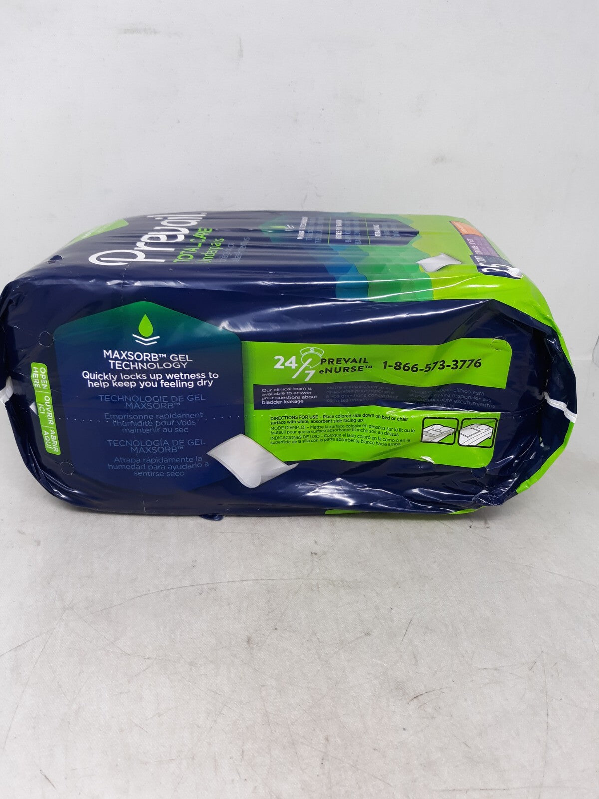 Prevail Total Care Underpads Heavy Absorbency UP-100/1 - 25 Ct