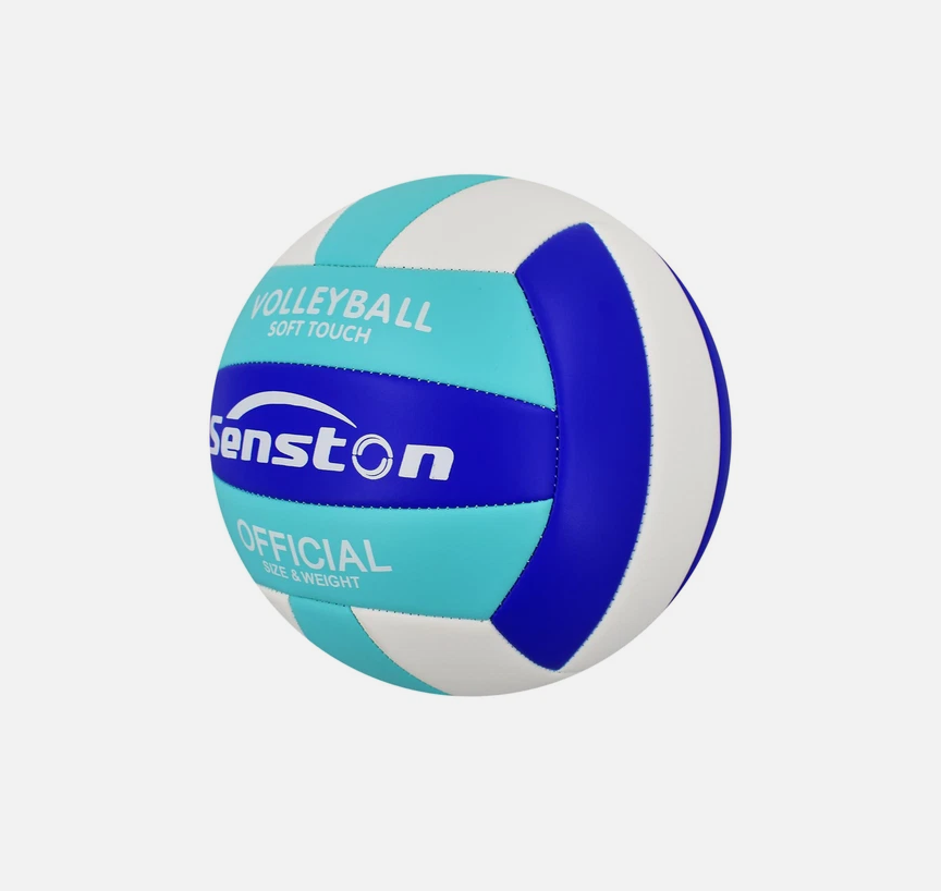 Senston Soft Volleyball Official Size - Waterproof Indoor/Outdoor Blue/White