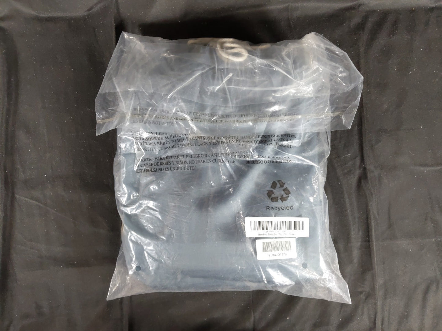Quince Home Bamboo Sheet Set Nightfall Blue Queen - Retail price: $129.90